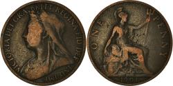 World Coins - Coin, Great Britain, Victoria, Penny, 1901, , Bronze, KM:790