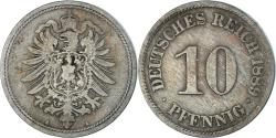 World Coins - Coin, Germany, 10 Pfennig, 1889