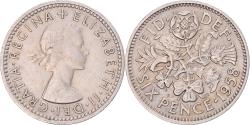 World Coins - Coin, Great Britain, 6 Pence, 1958