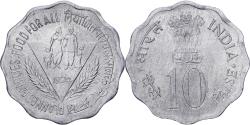 World Coins - India, 10 Paise, 1974, Aluminum, , KM:27.1
