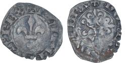 World Coins - Coin, France, Philippe VI, Double Parisis, 1328-1350, , Billon