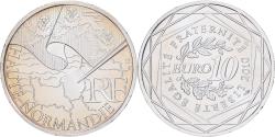 World Coins - France, 10 Euro, Euros des régions, 2010, Silver, AU(55-58)