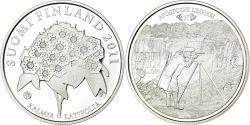 World Coins - Finland, 10 Euro, Pehr Kalm and European Explorers, 2011, , Silver