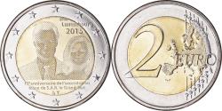World Coins - Luxembourg, 2 Euro, 15ème anniversaire de l’accession au trône, 2015