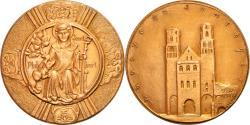 World Coins - France, Medal, Normandie - Abbaye de Jumièges, 1968, Coeffin, , Bronze