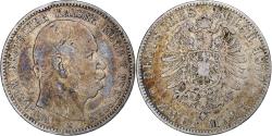 World Coins - German States, PRUSSIA, Wilhelm I, 2 Mark, 1877, Berlin, , Silver