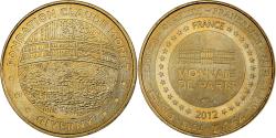 World Coins - France, Token, Giverny - Fondation Claude Monet - le pont, 2012, Copper-nickel