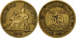 World Coins - Coin, France, Chambre de commerce, 50 Centimes, 1929,