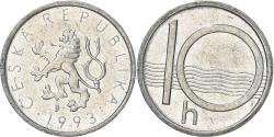 World Coins - Coin, Czech Republic, 10 Haleru, 1993, , Aluminum, KM:6