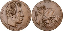 World Coins - France, Medal, David, 1969, Monnaie de Paris, Bronze, Daniel Dupuis,