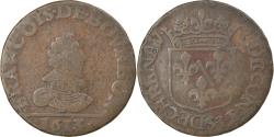 World Coins - Coin, France, CHÂTEAU-REGNAULT, François de Bourbon, Liard, 1613,