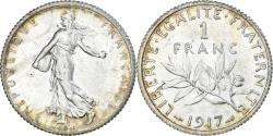 World Coins - Coin, France, Semeuse, Franc, 1917, Paris, , Silver, KM:844.1, Gadoury:467