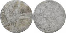 World Coins - France, Louis XIV, Quinzain, Paris, Billon,