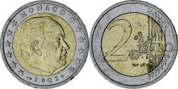World Coins - Monaco, Rainier III, 2 Euro, 2002, Paris, , Bi-Metallic, Gadoury:MC179