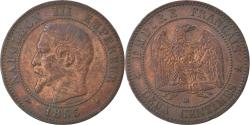 World Coins - Coin, France, Napoleon III, Napoléon III, 5 Centimes, 1855, Strasbourg