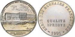World Coins - France, Token, Monnaie de Paris, 1991, Copper-nickel, Proof,