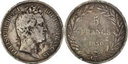 World Coins - Coin, France, Louis-Philippe, 5 Francs, 1830, Paris, , Silver, KM:736.1