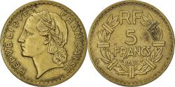 World Coins - Coin, France, Lavrillier, 5 Francs, 1946, , Aluminum-Bronze, KM:888a.2