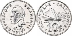 World Coins - New Caledonia, 10 Francs, 1977, Paris, Nickel, , KM:11