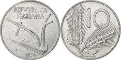 World Coins - Italy, 10 Lire, 1954, Rome, Aluminum, , KM:93