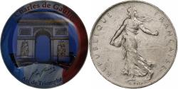 World Coins - France, Token, Charles De Gaulle, Arc de Triomphe, Nickel,