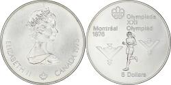 World Coins - Coin, Canada, Elizabeth II, Marathon, 5 Dollars, 1975, , Silver, KM:98