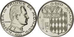World Coins - Coin, Monaco, Rainier III, Franc, 1995, Paris, , Nickel, KM:140