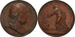 World Coins - France, Medal, Louis XVIII, Il porte la paix du monde, History, 1814, Andrieu