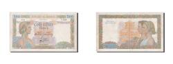 World Coins - Banknote, France, 500 Francs, 500 F 1940-1944 ''La Paix'', 1940, AU(55-58)