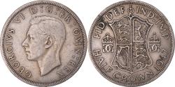 World Coins - Coin, Great Britain, 1/2 Crown, 1947