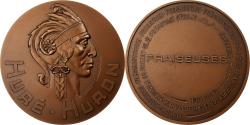 World Coins - France, Medal, Fraiseuses, Société Huré-Huron, 1981, Bronze,