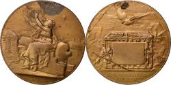 World Coins - France, Medal, Government of National Defense, Politics, Society, War, 1871