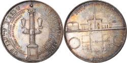 World Coins - Algeria, Medal, Compagnie Centrale de l'Eclairage au Gaz Hydrogène, 1852