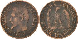 World Coins - Coin, France, Napoleon III, Napoléon III, 5 Centimes, 1857, Lyon,
