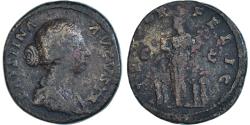 Ancient Coins - Coin, Faustina II, Sestertius, 161-176, Rome, , Bronze, RIC:1673
