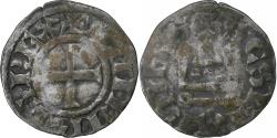 World Coins - France, Philip II, Denier, 1180-1223, Saint-Martin de Tours, Billon,