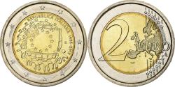 World Coins - Italy, 2 Euro, 30 ans Drapeau européen, 2015, Bi-Metallic, , KM:New