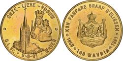 World Coins - Belgium, Token, 100 Wavria, 1981, Copper,
