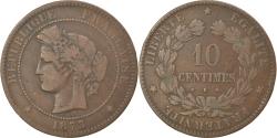 World Coins - Coin, France, Cérès, 10 Centimes, 1873, Bordeaux, , Bronze, KM:815.2