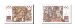 World Coins - Banknote, France, 100 Francs, 100 F 1945-1954 ''Jeune Paysan'', 1946, AU(55-58)