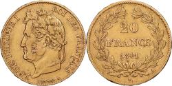 World Coins - France, 20 Francs, Louis-Philippe, 1841, Paris, Gold, , Gadoury:1031