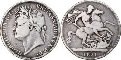 World Coins - Coin, Great Britain, George IV, Crown, 1821, London, , Silver, KM:680.1