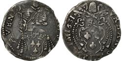 World Coins - Coin, France, URBAIN VIII, Giulio, 1631, Avignon, , Silver, Boudeau:966