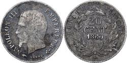 World Coins - Coin, France, Napoleon III, Napoléon III, 20 Centimes, 1860, Paris,
