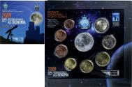 World Coins - San Marino, Set, année internationale de l'astronomie, 2009, Rome,