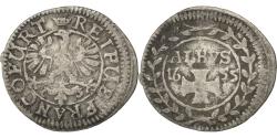 World Coins - Coin, German States, FRANKFURT AM MAIN, Albus, 1655, , Silver, KM:108.2