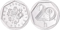 World Coins - Coin, Czech Republic, 20 Haleru, 2000