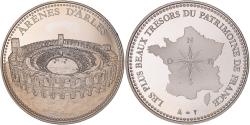 World Coins - France, Medal, Les plus beaux trésors du patrimoine de France, Arènes d'Arles