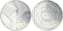 World Coins - France, 10 Euro, Alsace, 2010, , Silver