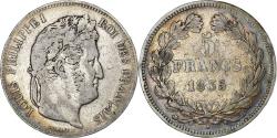 World Coins - Coin, France, Louis-Philippe, 5 Francs, 1835, Lyon, , Silver, KM:749.4